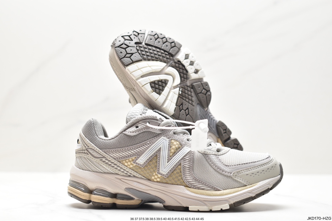 New Balance 860V2 series low-top classic retro dad style casual sports jogging shoes ML860KR2