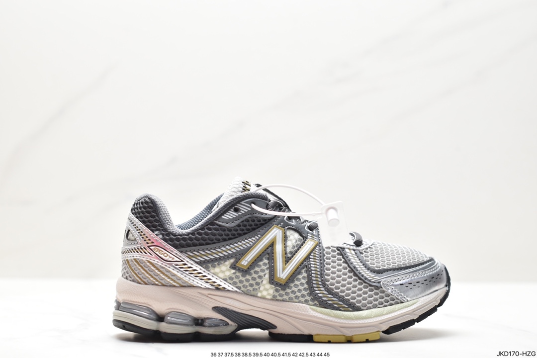 New Balance 860V2 series low-top classic retro dad style casual sports jogging shoes ML860KR2