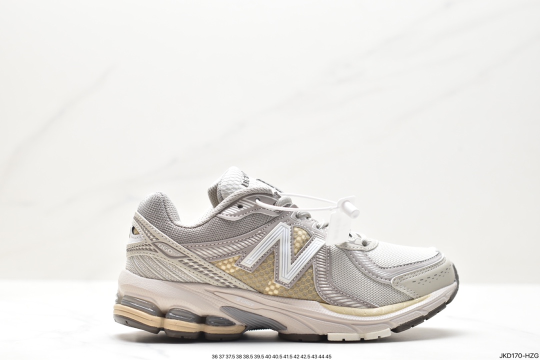 New Balance 860V2 series low-top classic retro dad style casual sports jogging shoes ML860KR2