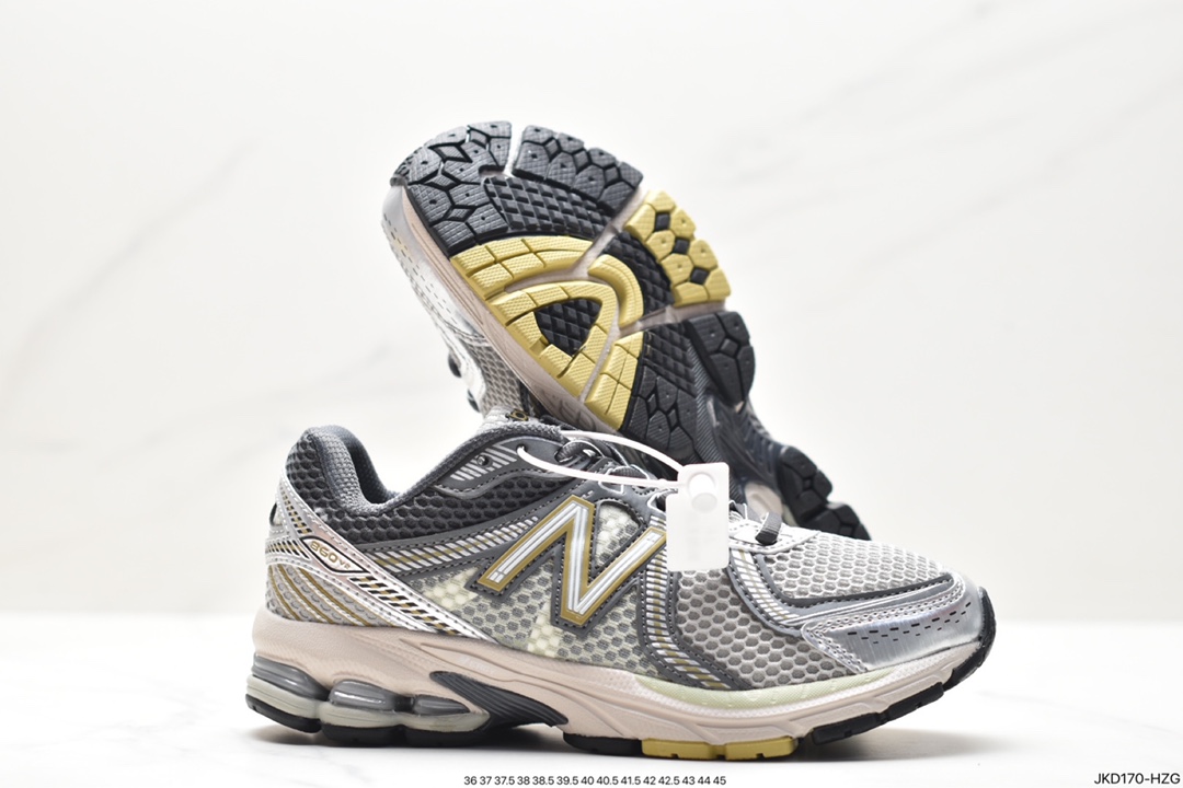 New Balance 860V2 series low-top classic retro dad style casual sports jogging shoes ML860KR2