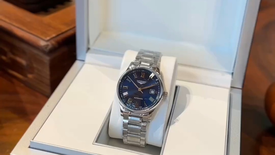 Longines Master Collection Automatic Watch, 40mm Stainless Steel Band