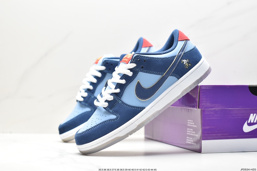 170 耐克Nike SB Dunk Low Pro”Orange Label White“扣篮系列低帮板鞋 DX5549-400