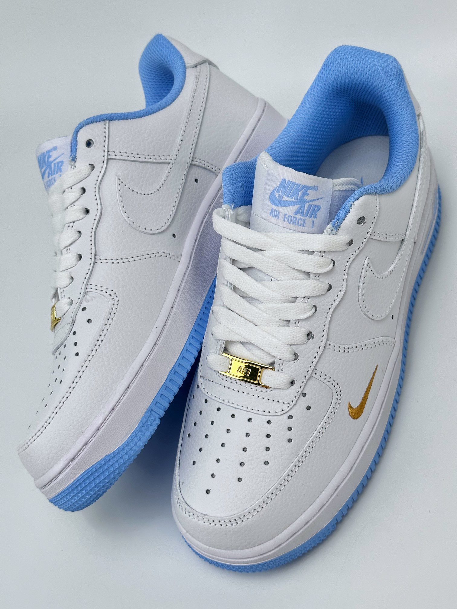 Nike Air Force 1 Low 07 40th Anniversary White Blue DD1225-003