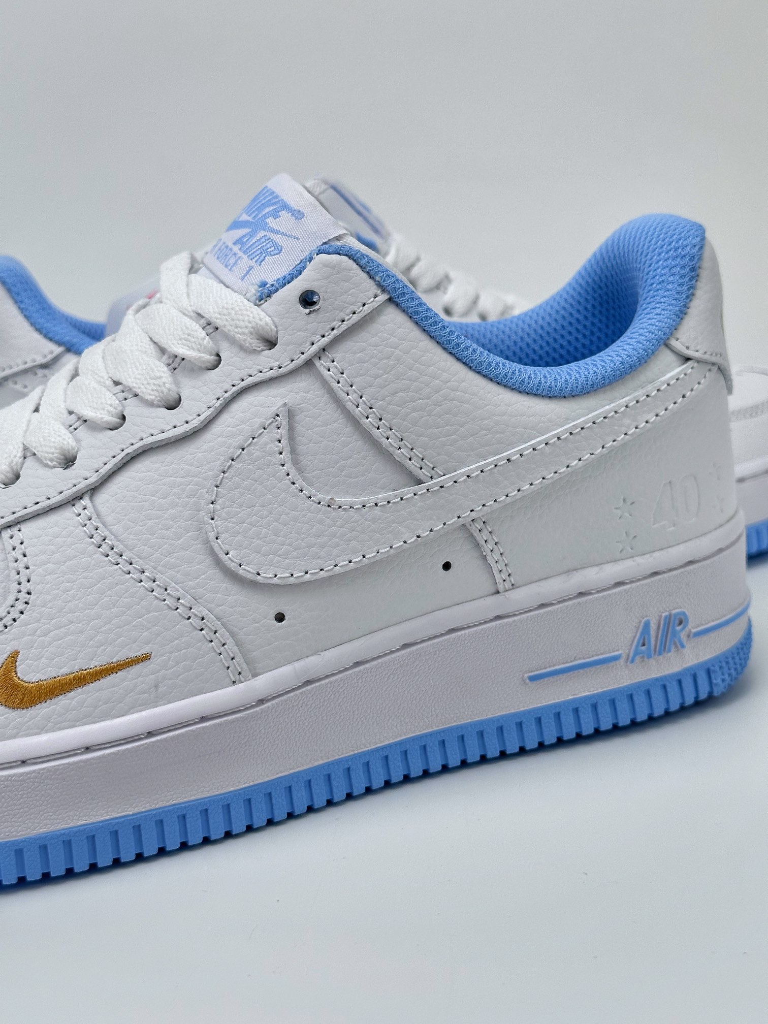 Nike Air Force 1 Low 07 40th Anniversary White Blue DD1225-003