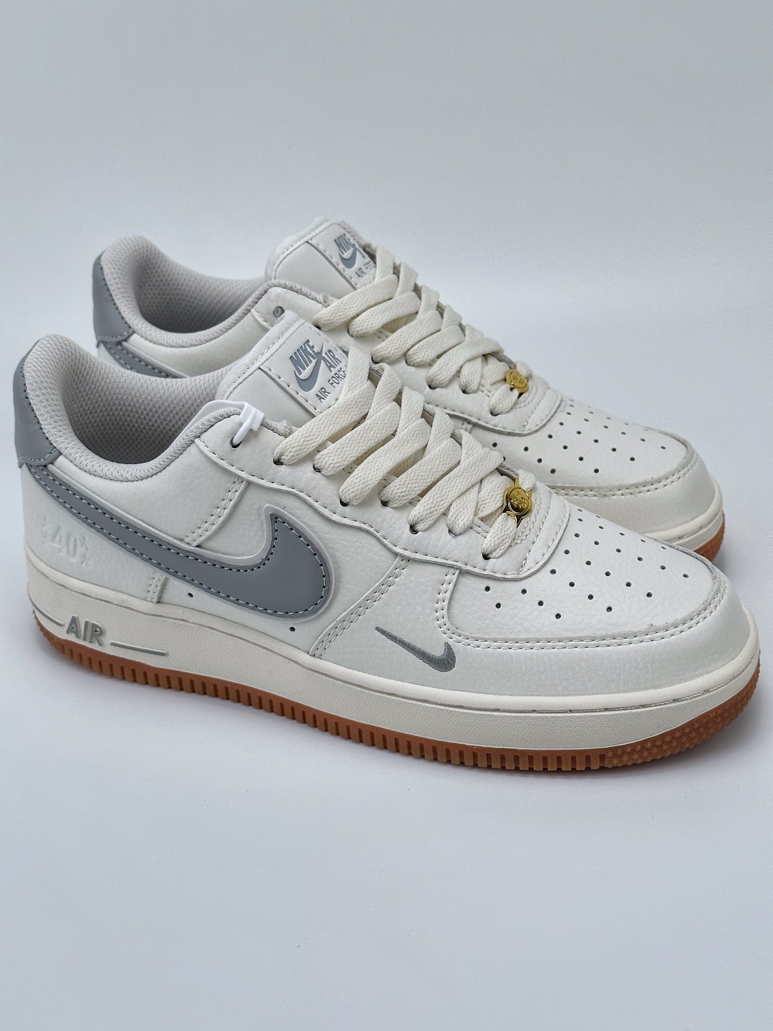 Nike Air Force 1 Low 07 40th Anniversary Grey Swoosh WA0531-303