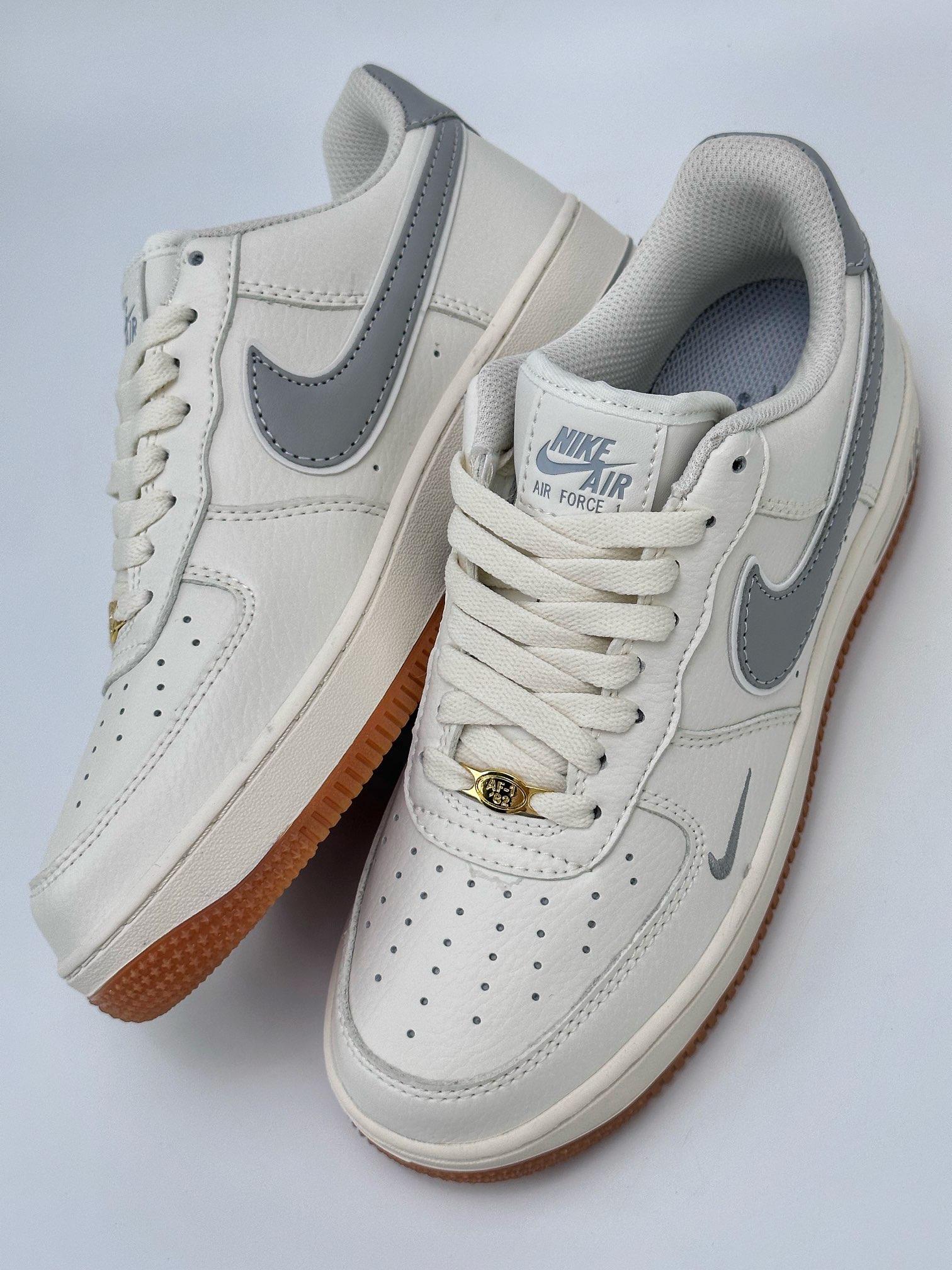 Nike Air Force 1 Low 07 40th Anniversary Grey Swoosh WA0531-303