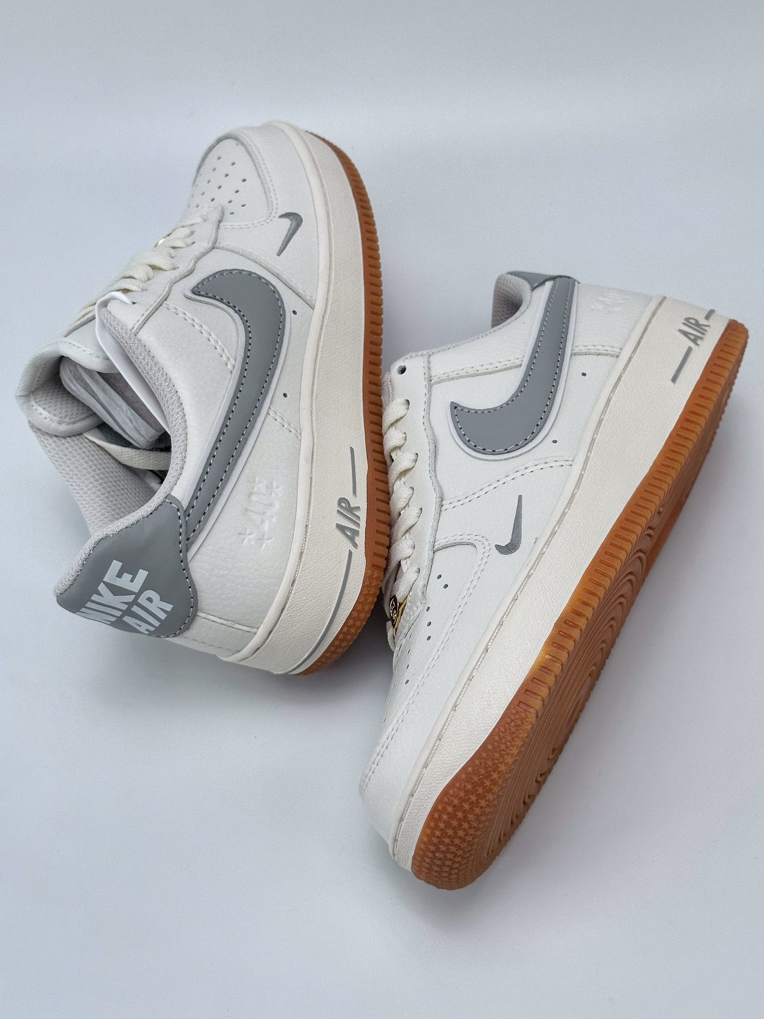 Nike Air Force 1 Low 07 40th Anniversary Grey Swoosh WA0531-303