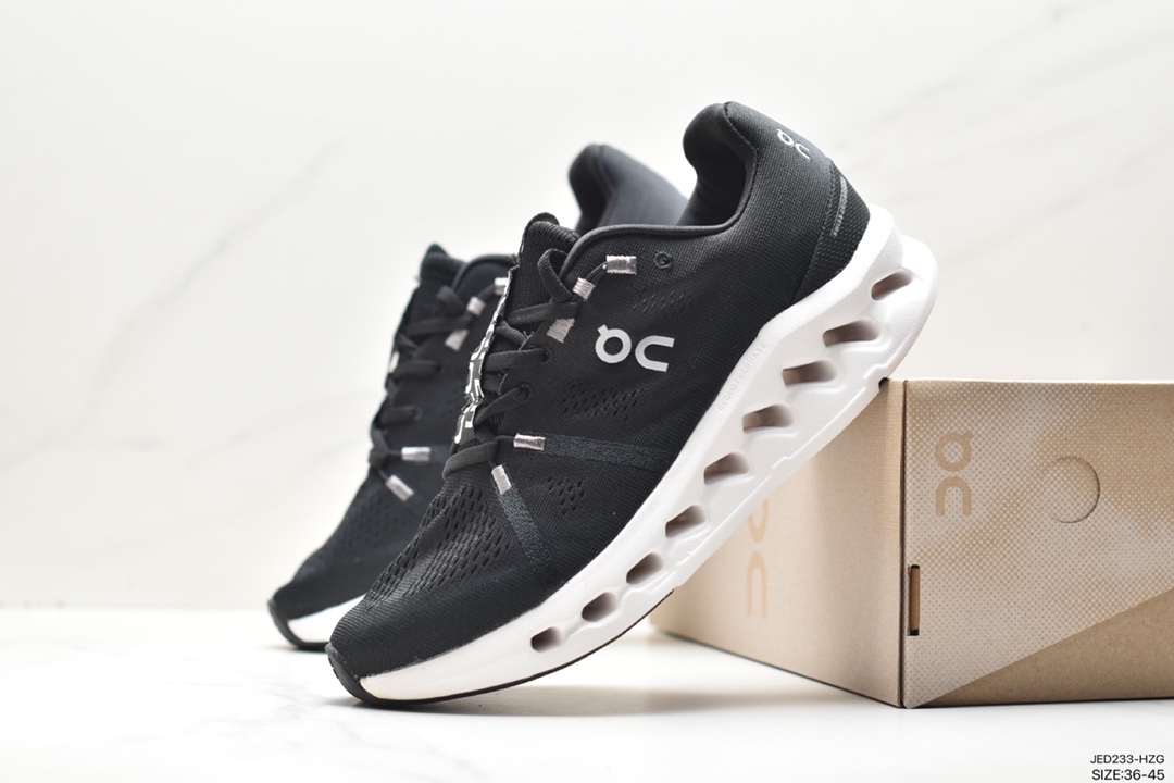 ON Running Cloud X Shift Low Cloud X series low-top lightweight, comfortable and multifunctional casual sports shoes ”Geometric Mesh White and Black”