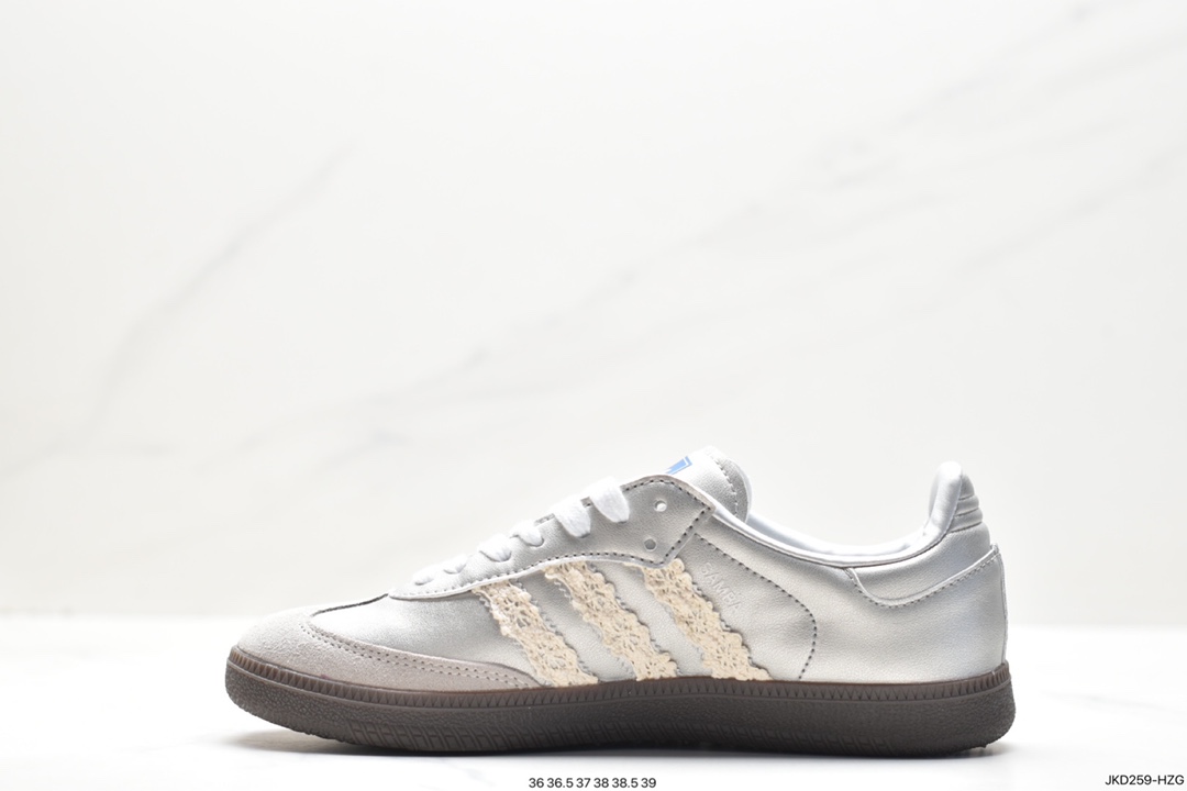 Adidas Originals Samba Vegan OG ”SPD” Samba series gentleman German training football style all-match low-top casual sports shoes