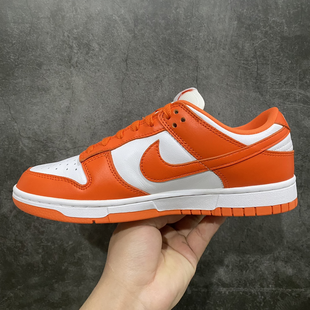 God Edition Dunk Low White Orange Syracuse University CU1726-101