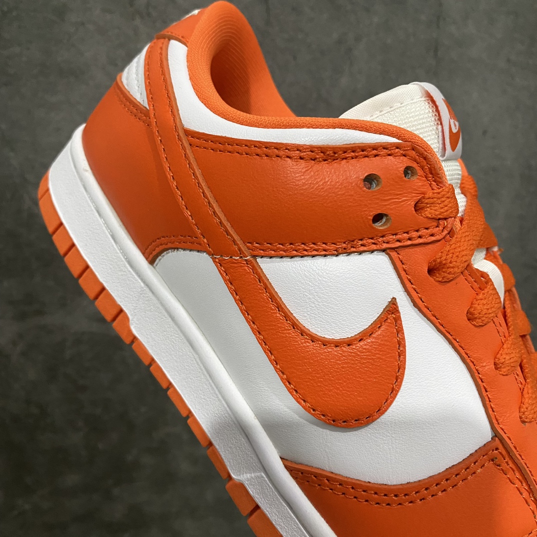 God Edition Dunk Low White Orange Syracuse University CU1726-101