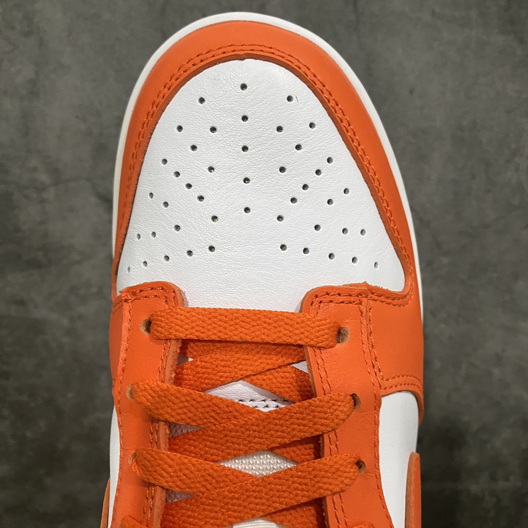 God Edition Dunk Low White Orange Syracuse University CU1726-101