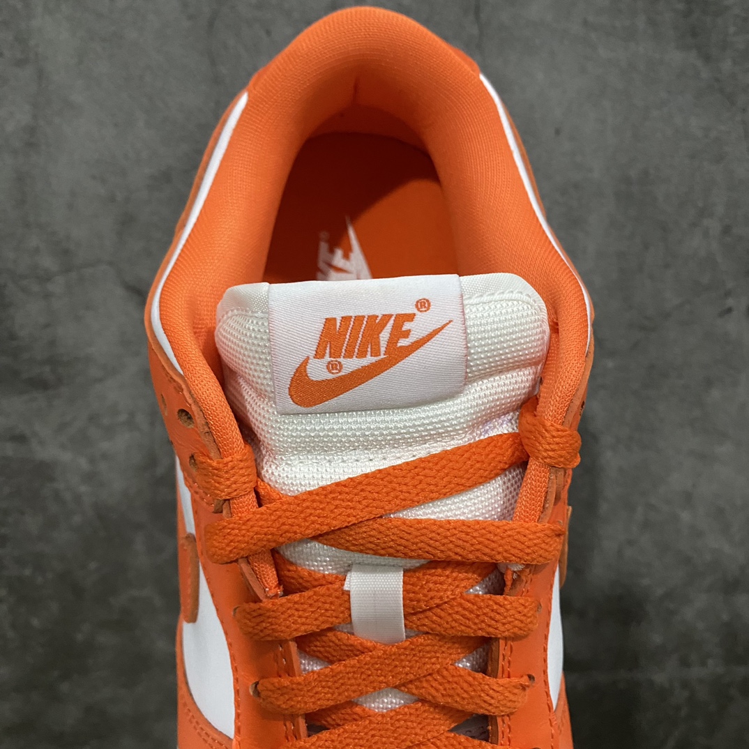 God Edition Dunk Low White Orange Syracuse University CU1726-101