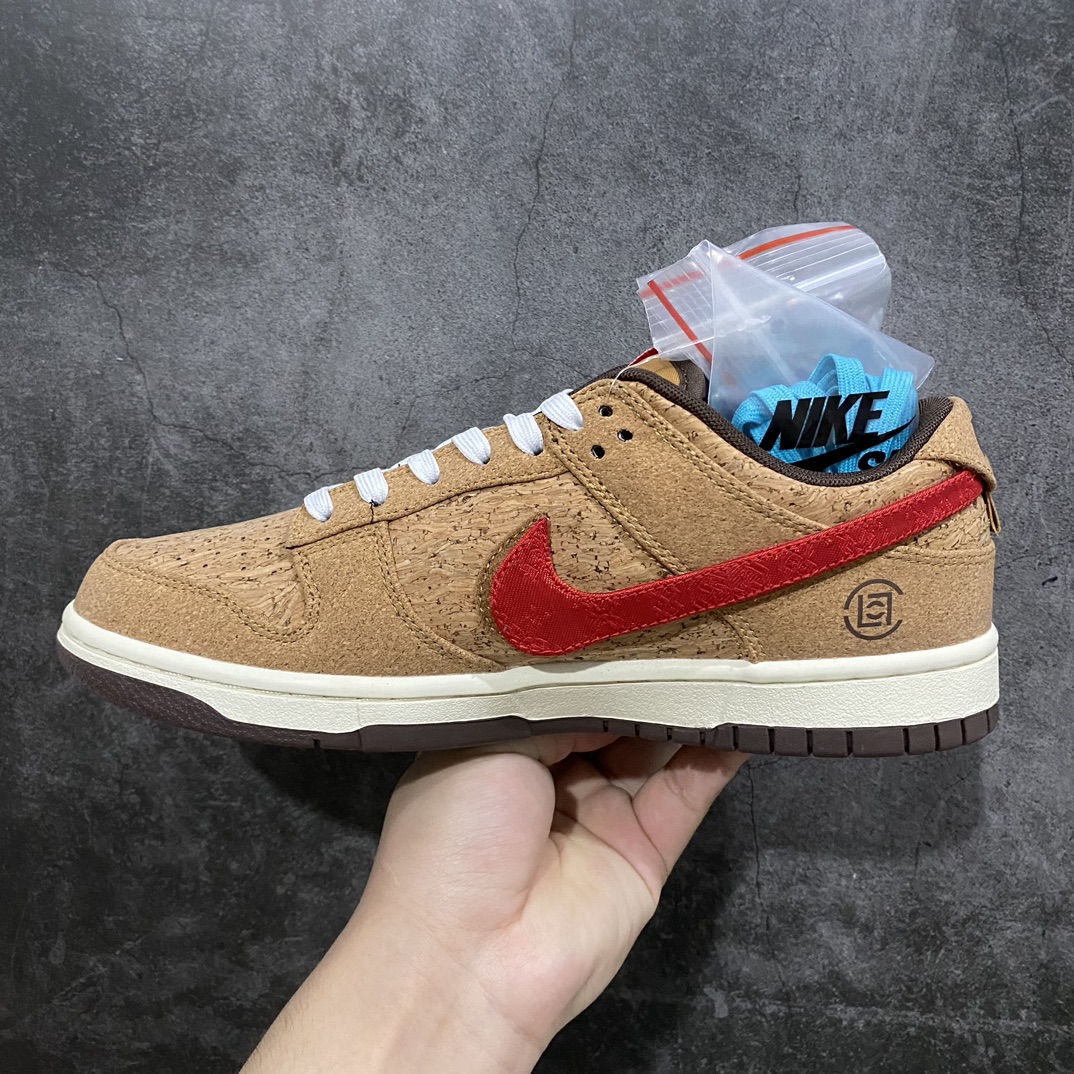 AY pure original Clot x NK SB Dunk Low 20th joint cork hook replacement FN0317-121