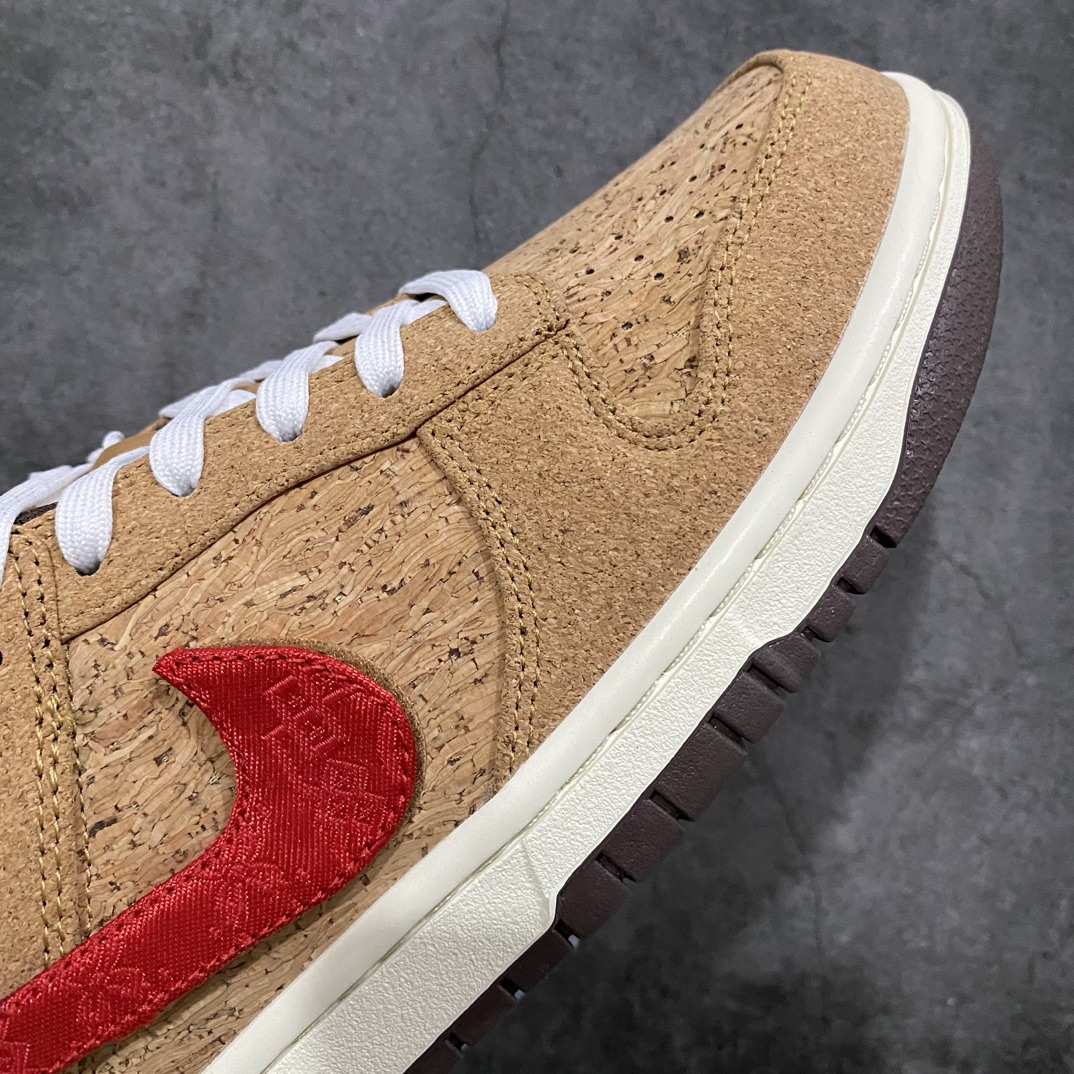 AY pure original Clot x NK SB Dunk Low 20th joint cork hook replacement FN0317-121