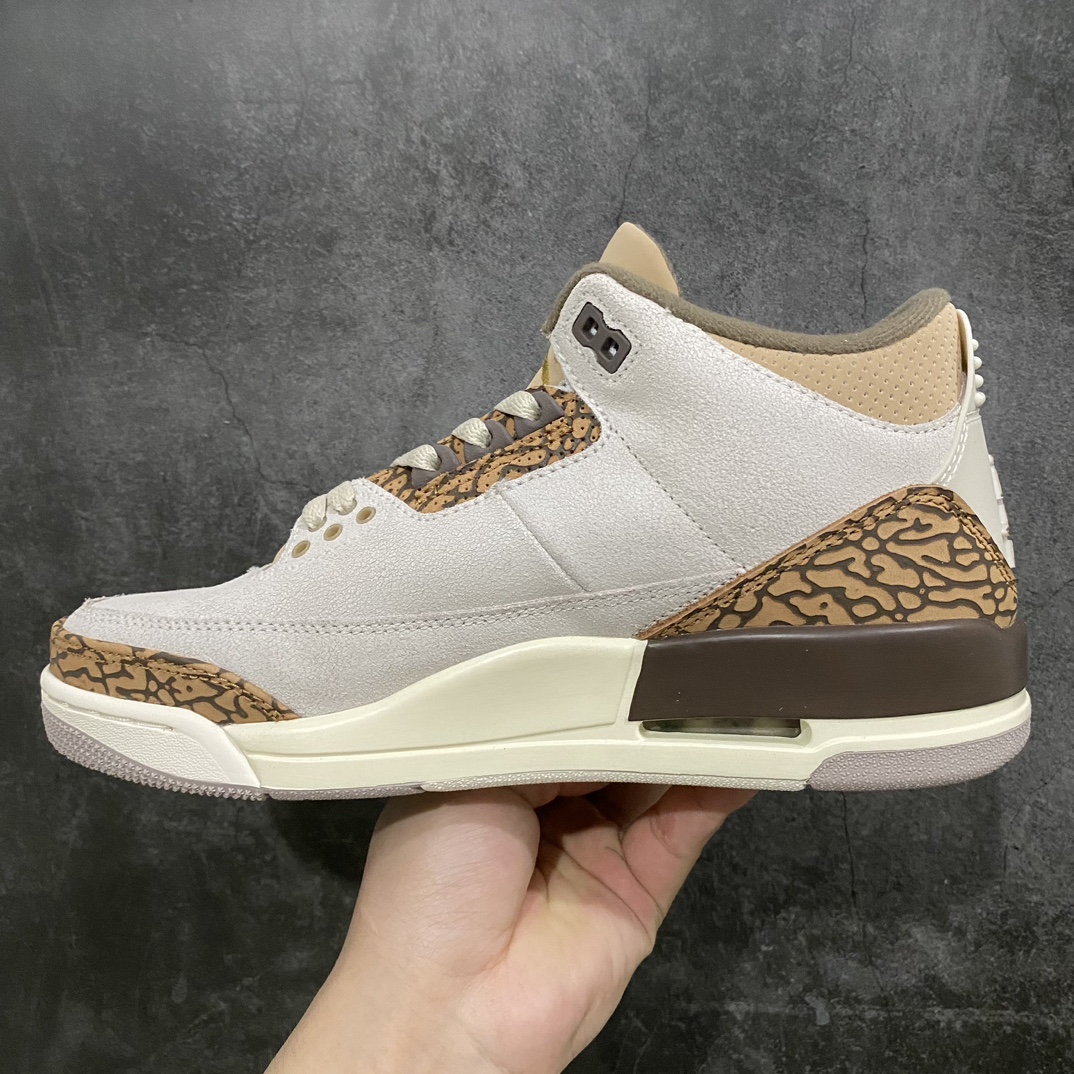 OG pure original Air Jordan AJ3 Palomino white brown mocha CT8532-102