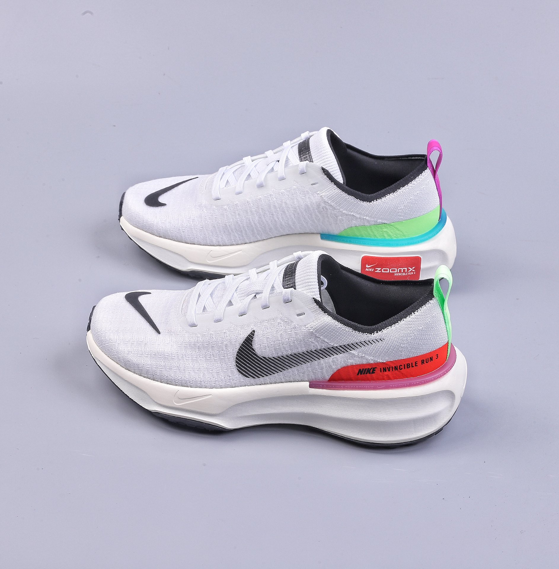 NK ZoomX Invincible Run Flyknit FK3 Invincible 3rd Generation Series Lightweight Flyknit Low-top Casual Sports Running Shoes FJ1046-100