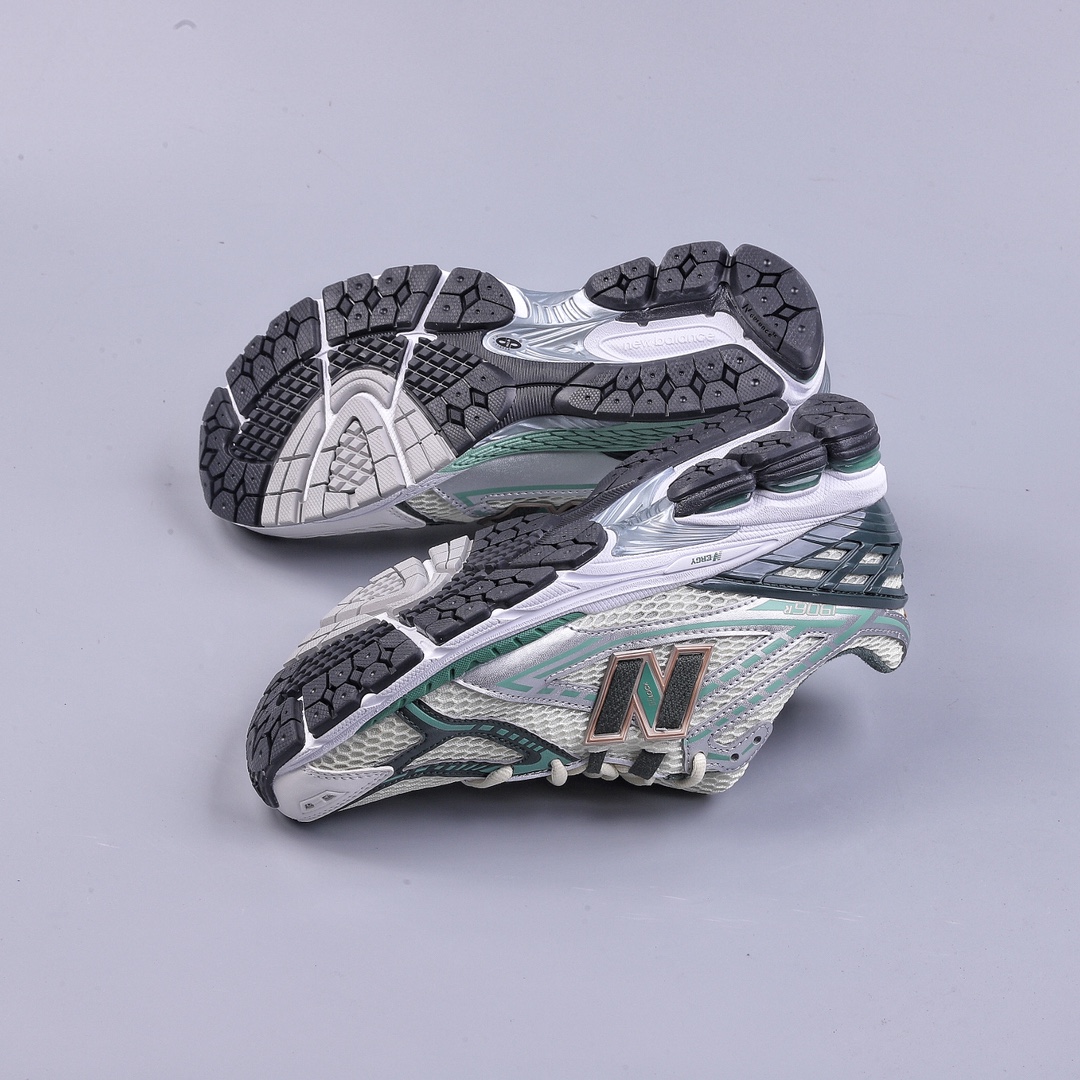 Green x NB AIME LEON DORE × New Balance M1906RL1 Joint White and Green