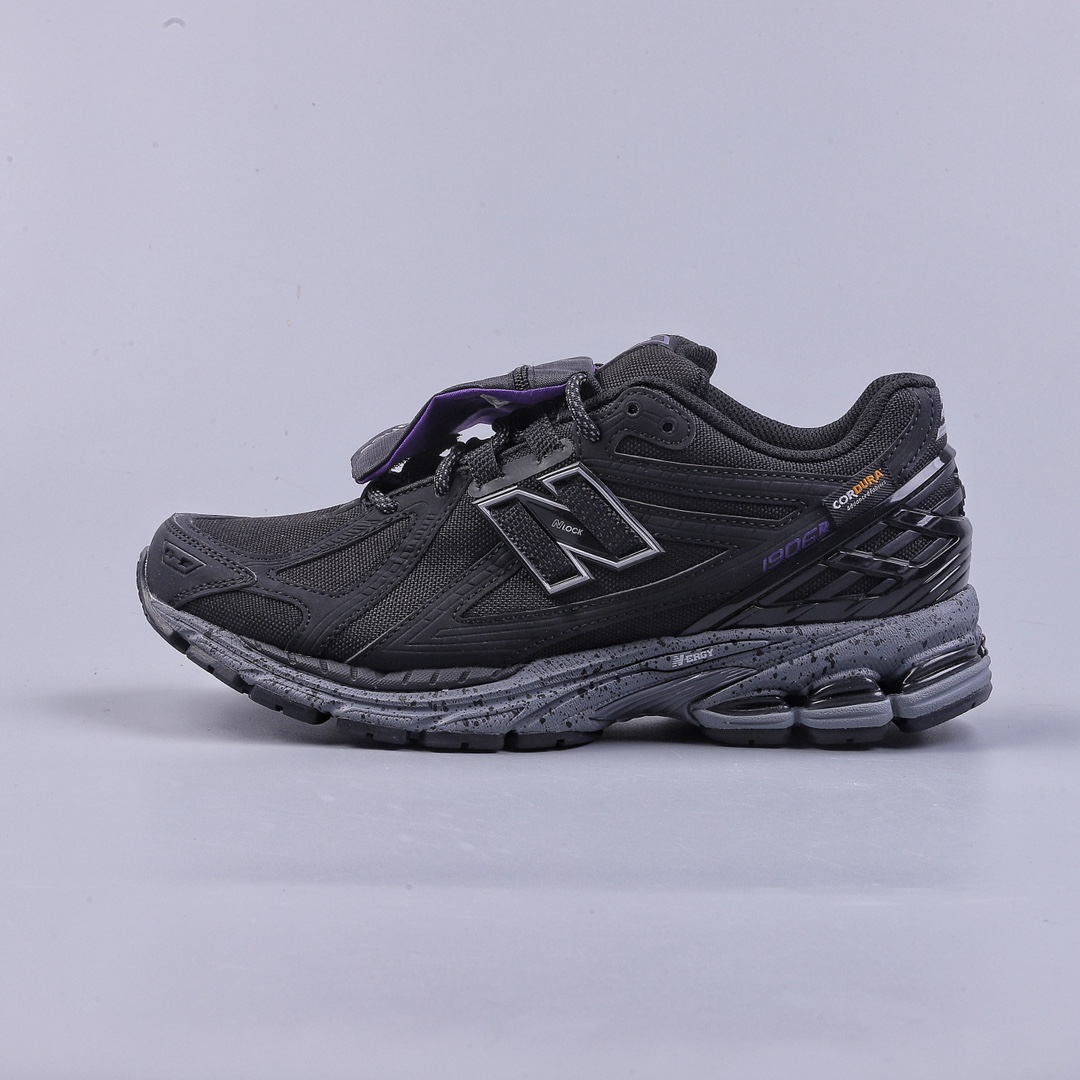 260 绿X New Balance 1906R 黑色 复古潮流休闲运动慢跑鞋 M1906ROC