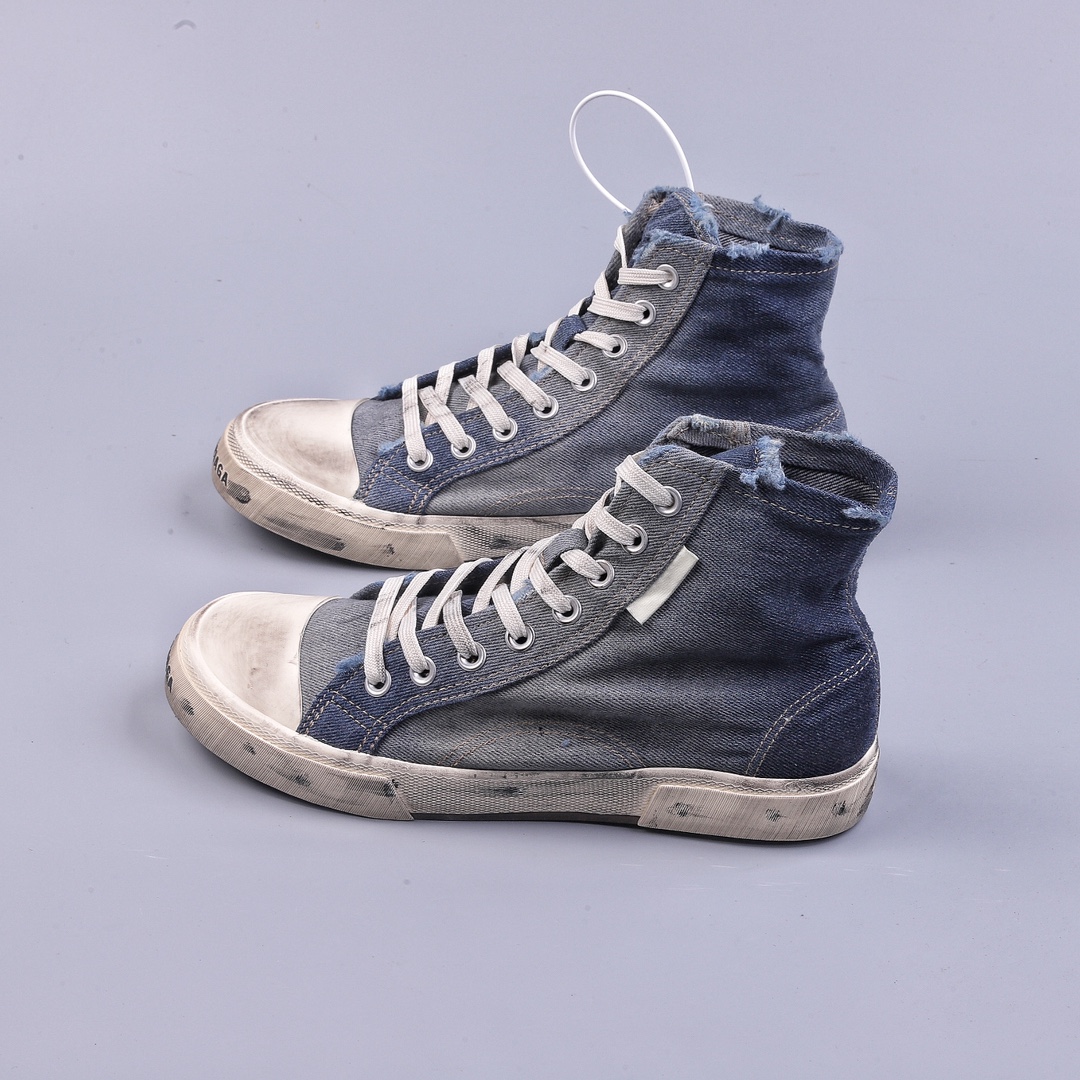 OK BALENCIAGA PARIS 2022S distressed sneakers