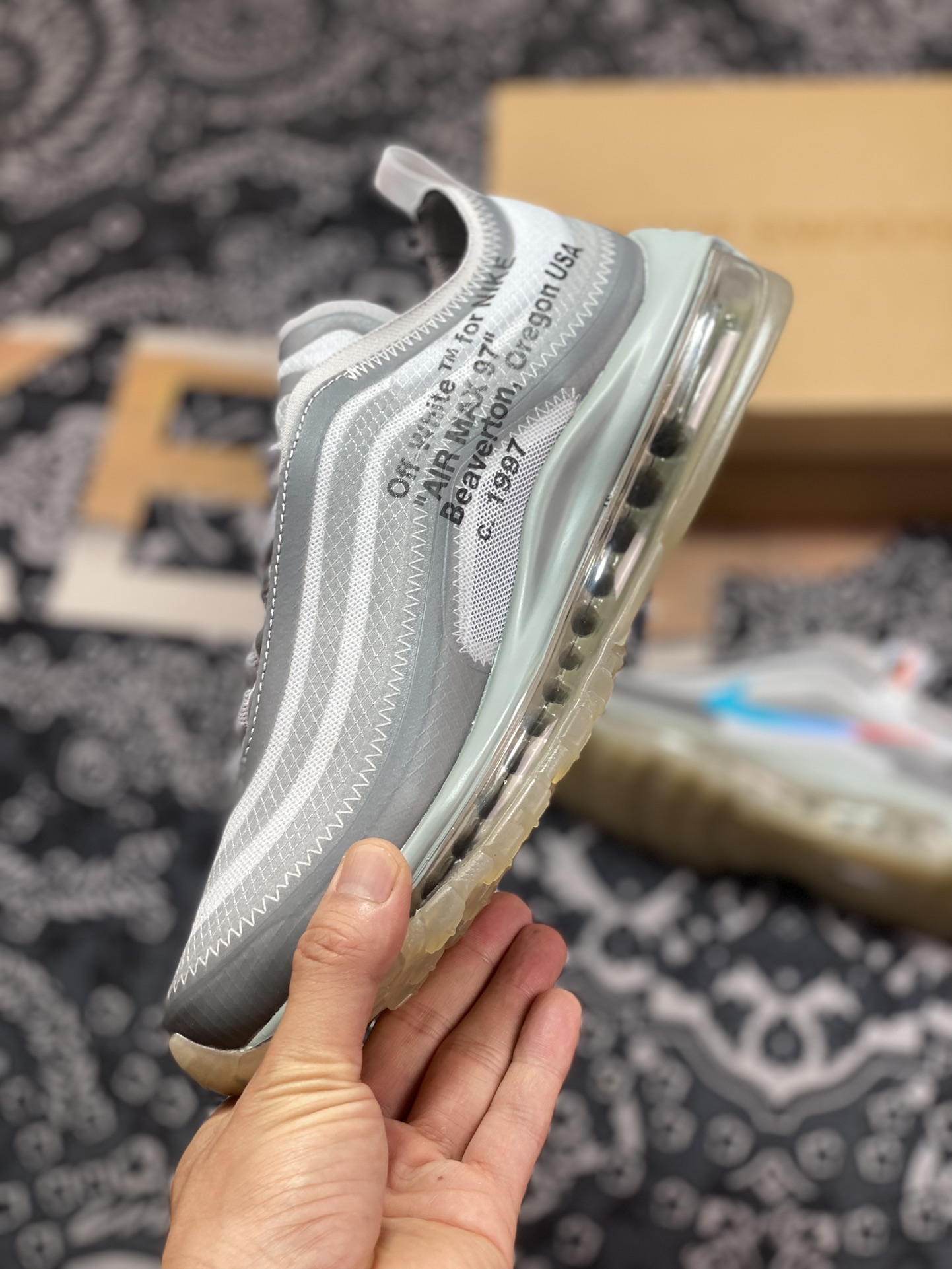 Off-White x Air Max 97 OG OW Bullet Limited Edition Joint AJ4585-101