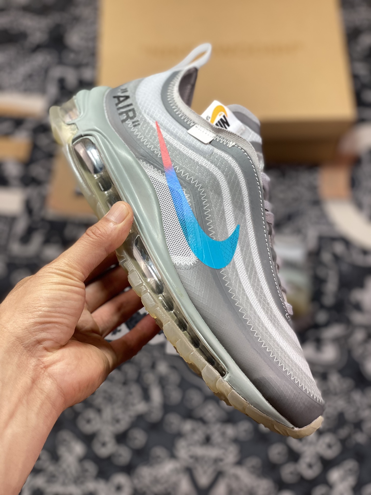 Off-White x Air Max 97 OG OW Bullet Limited Edition Joint AJ4585-101