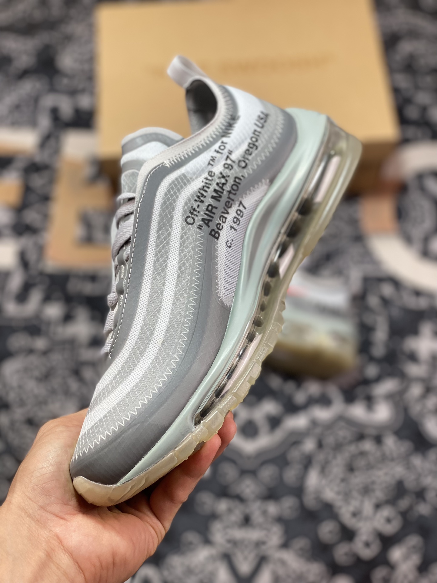 Off-White x Air Max 97 OG OW Bullet Limited Edition Joint AJ4585-101