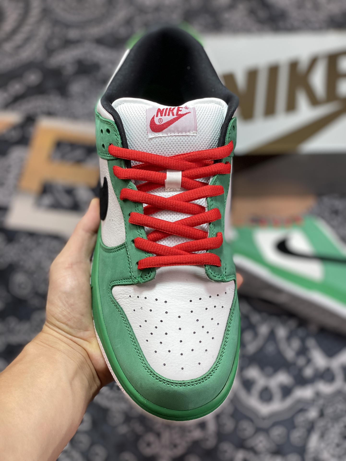 NK Dunk SB LoW Heineken Heineken ultra limited edition low-top sports casual shoes 304292-302