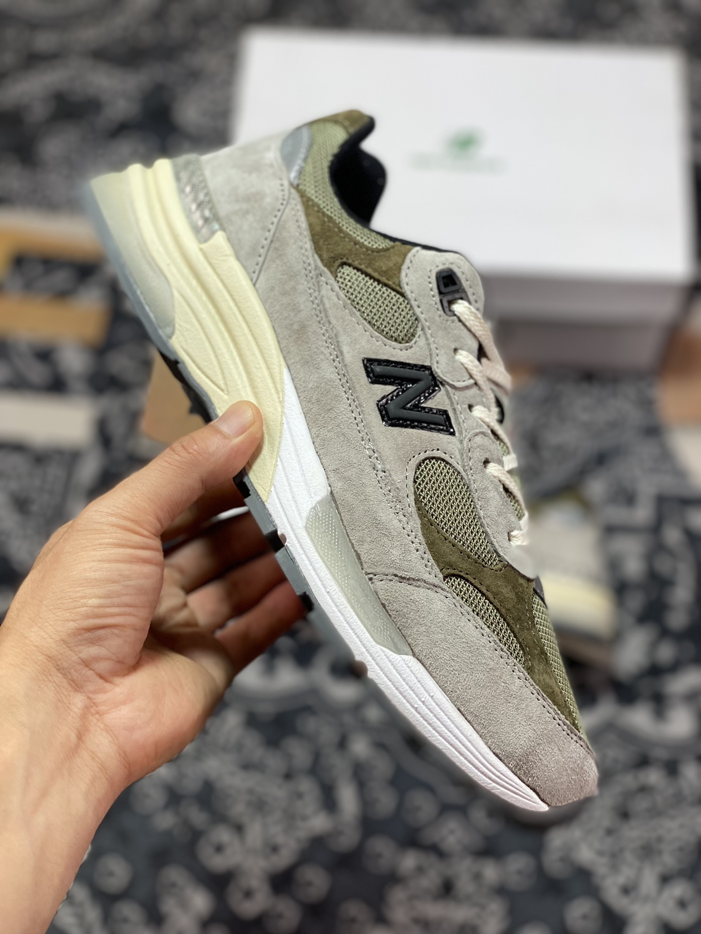 JJJJound x New Balance 992 Joint Dark Grey