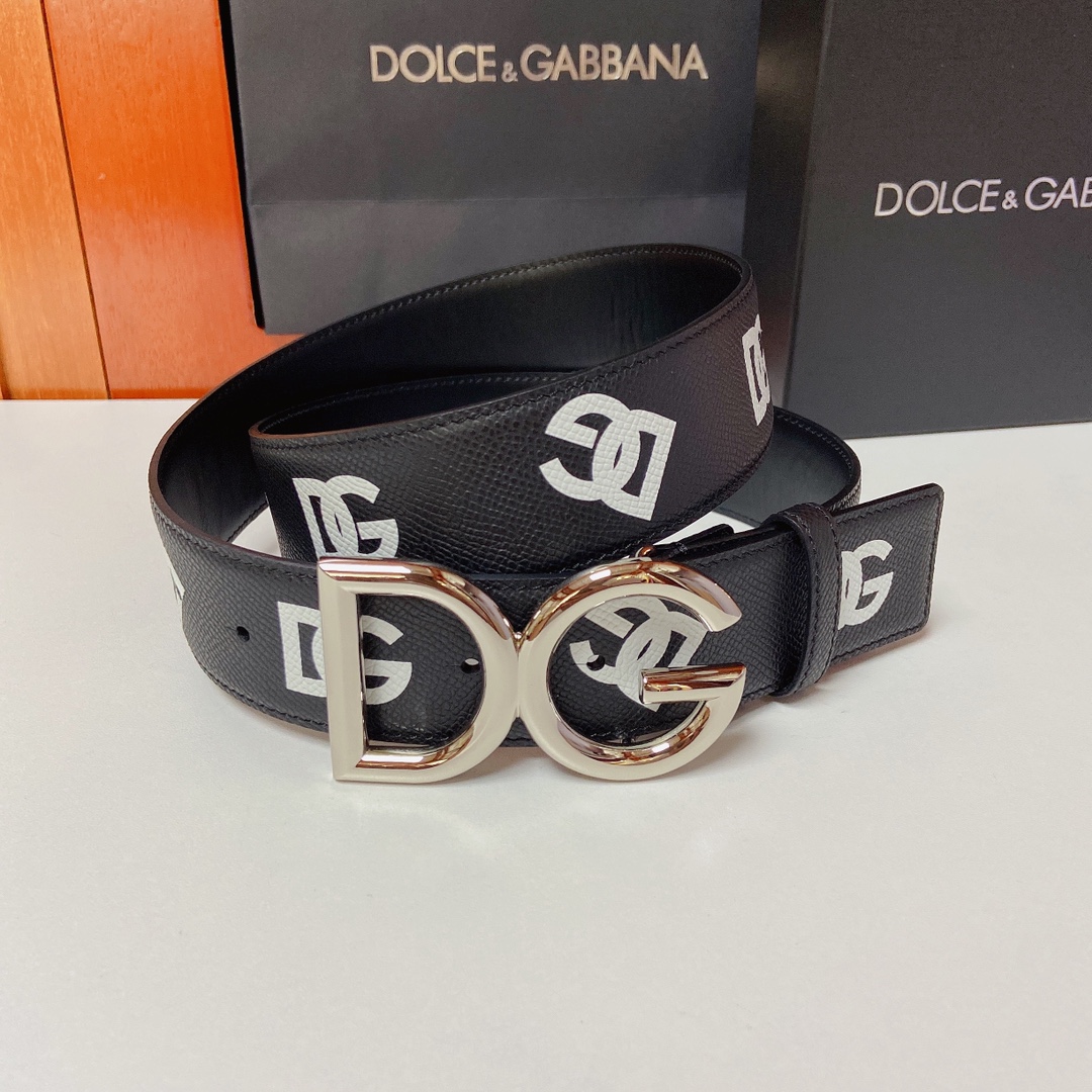 D&G杜嘉班纳官网新款.双面头层小牛