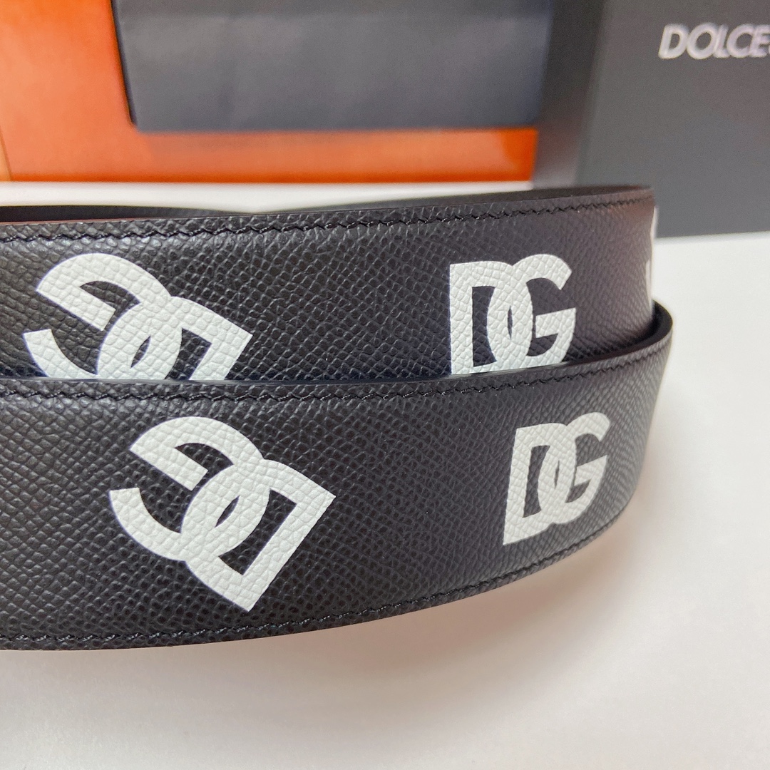D&G杜嘉班纳官网新款.双面头层小牛