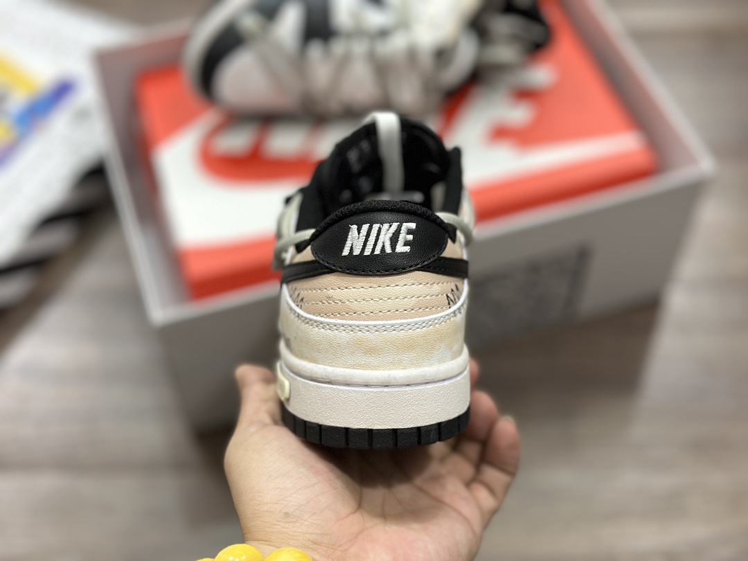 300 NIKE SB Dunk Low 绑带 低帮休闲运动鞋  CW1590-100