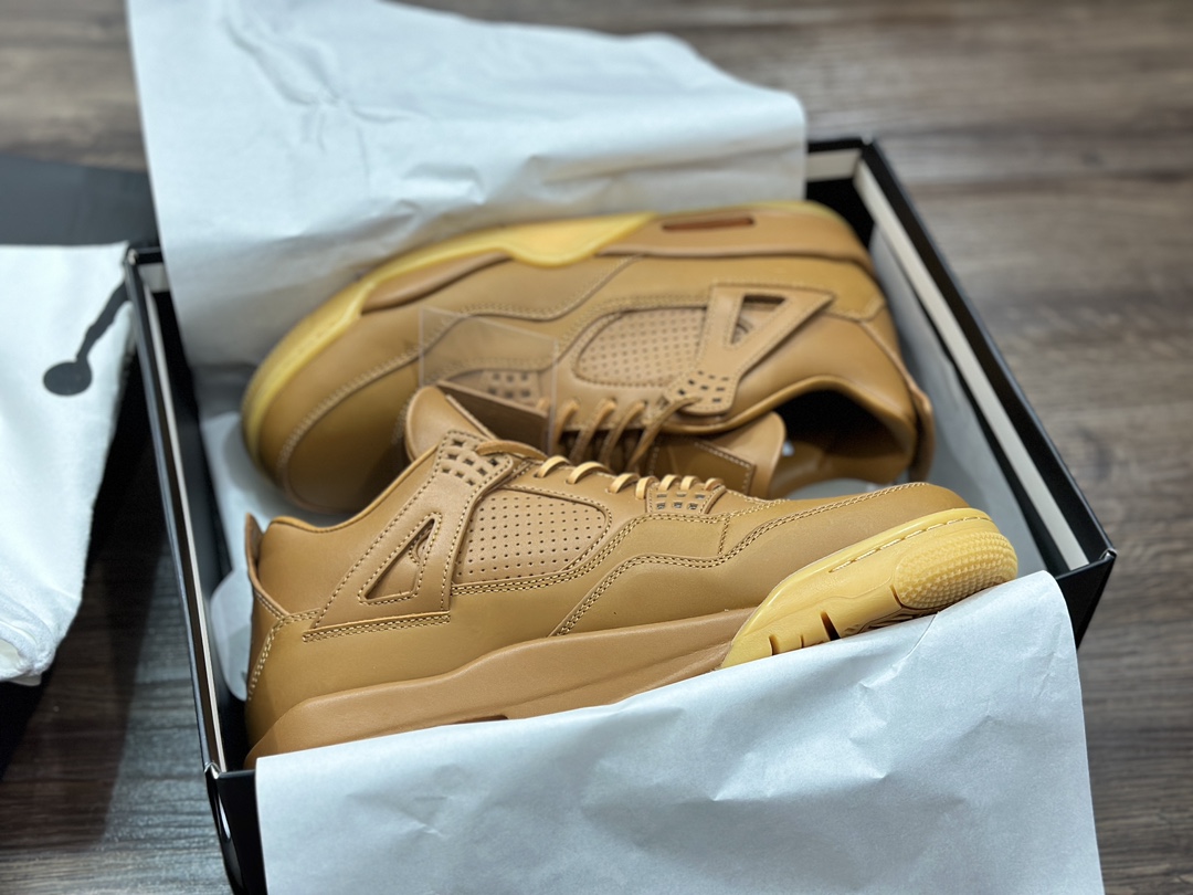 Air Jordan 4 Premium ”Ginger” AJ4 Joe 4 Hermes Yellow 819139-205