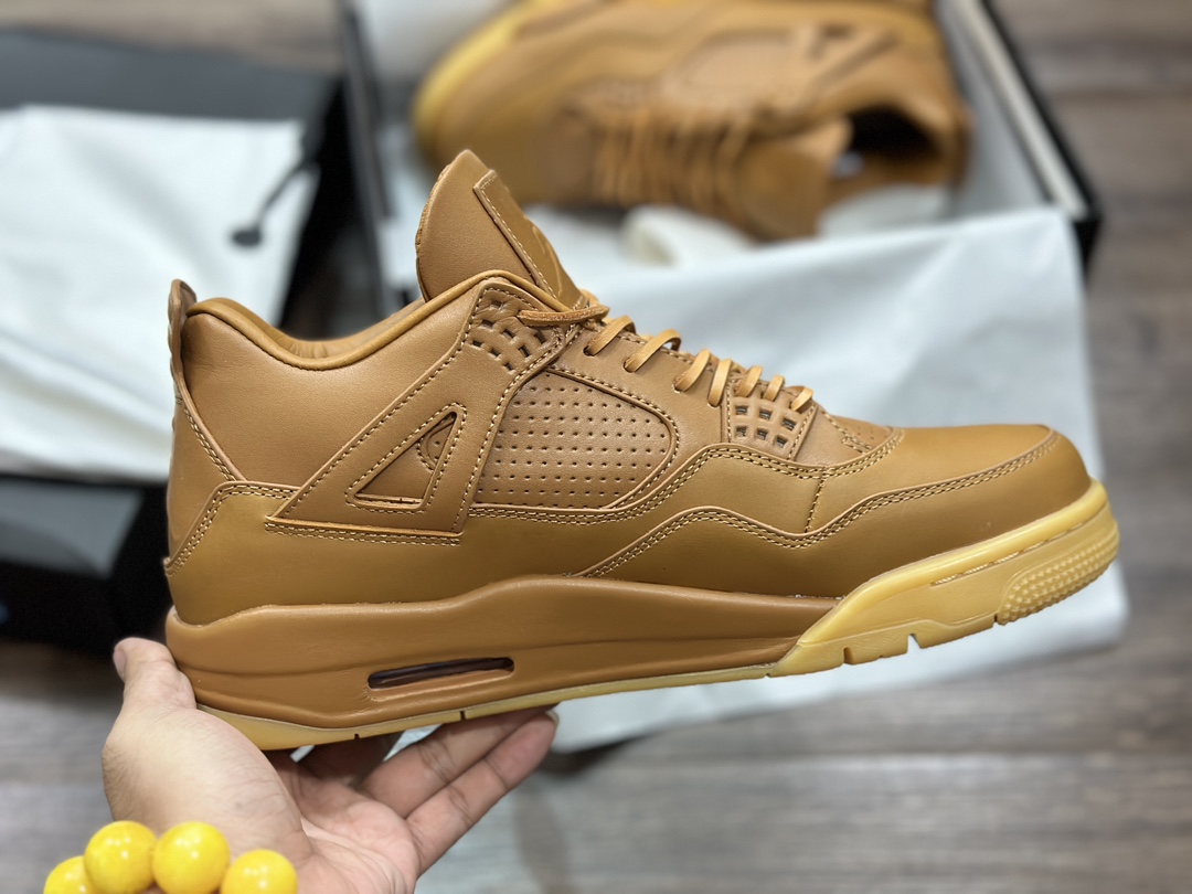 Air Jordan 4 Premium ”Ginger” AJ4 Joe 4 Hermes Yellow 819139-205