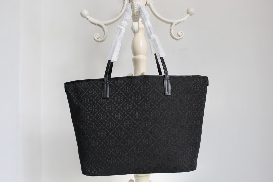Tory Burch ～托里伯奇，黑色大号尺寸：底长32/底宽16/高29cm