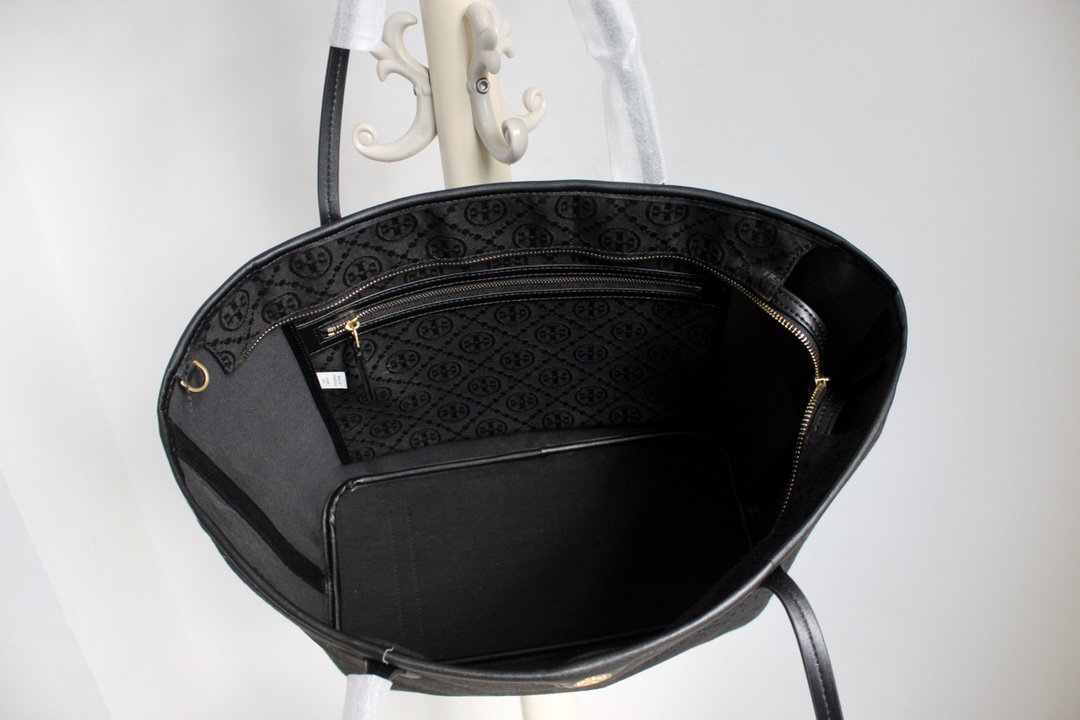 Tory Burch ～托里伯奇，黑色大号尺寸：底长32/底宽16/高29cm