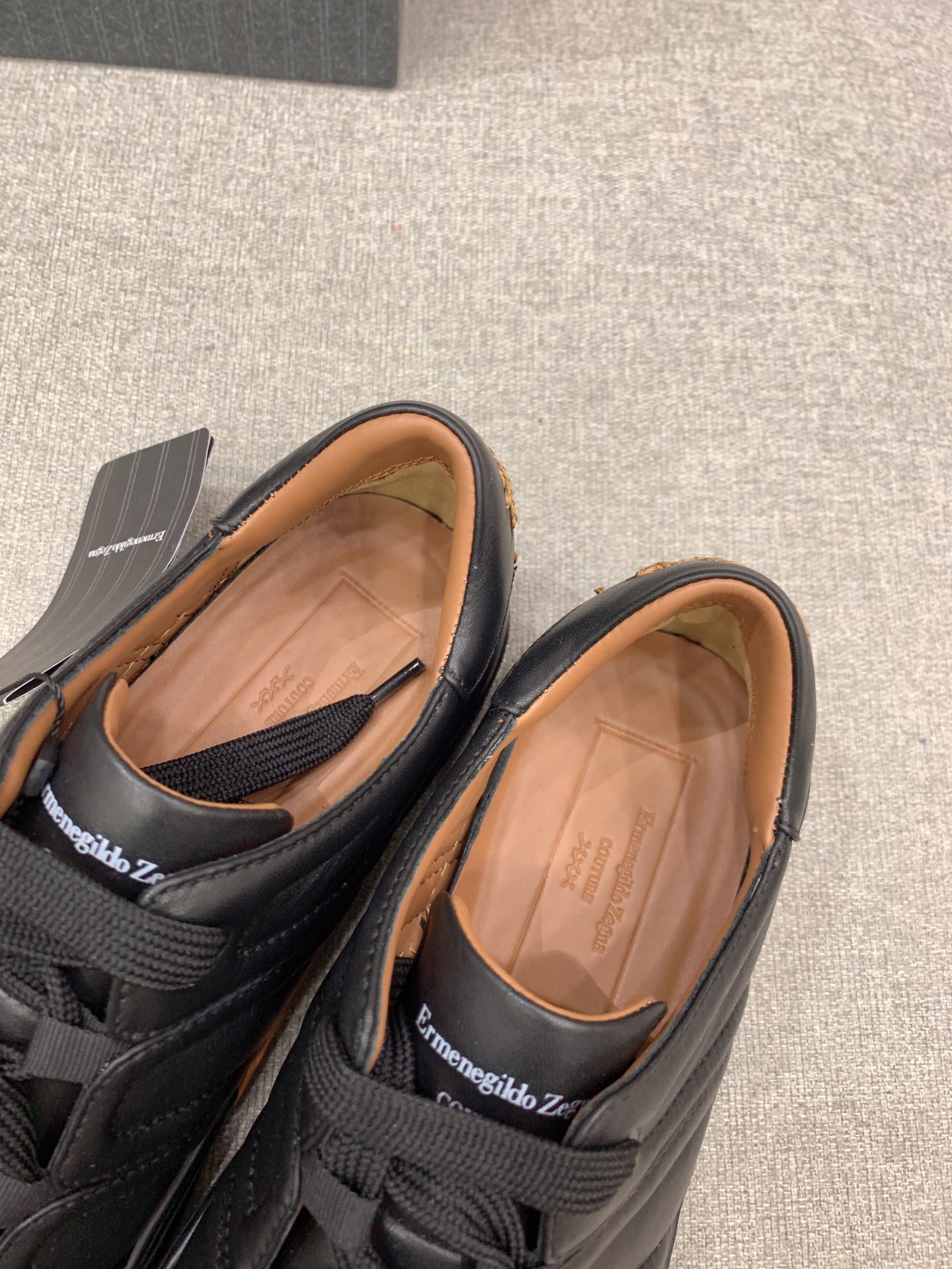 Ermenegildo Zegna Men’s Leisure Shoes: Top Sheepskin, Sizes 39-43-44 - 图片 5