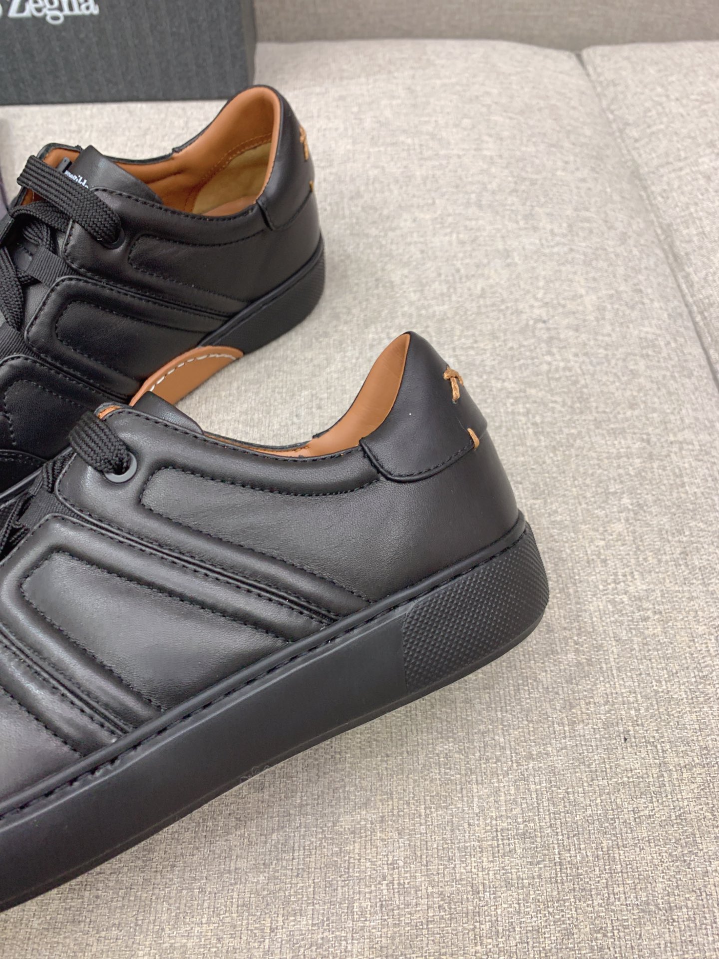 Ermenegildo Zegna Men’s Leisure Shoes: Top Sheepskin, Sizes 39-43-44 - 图片 6