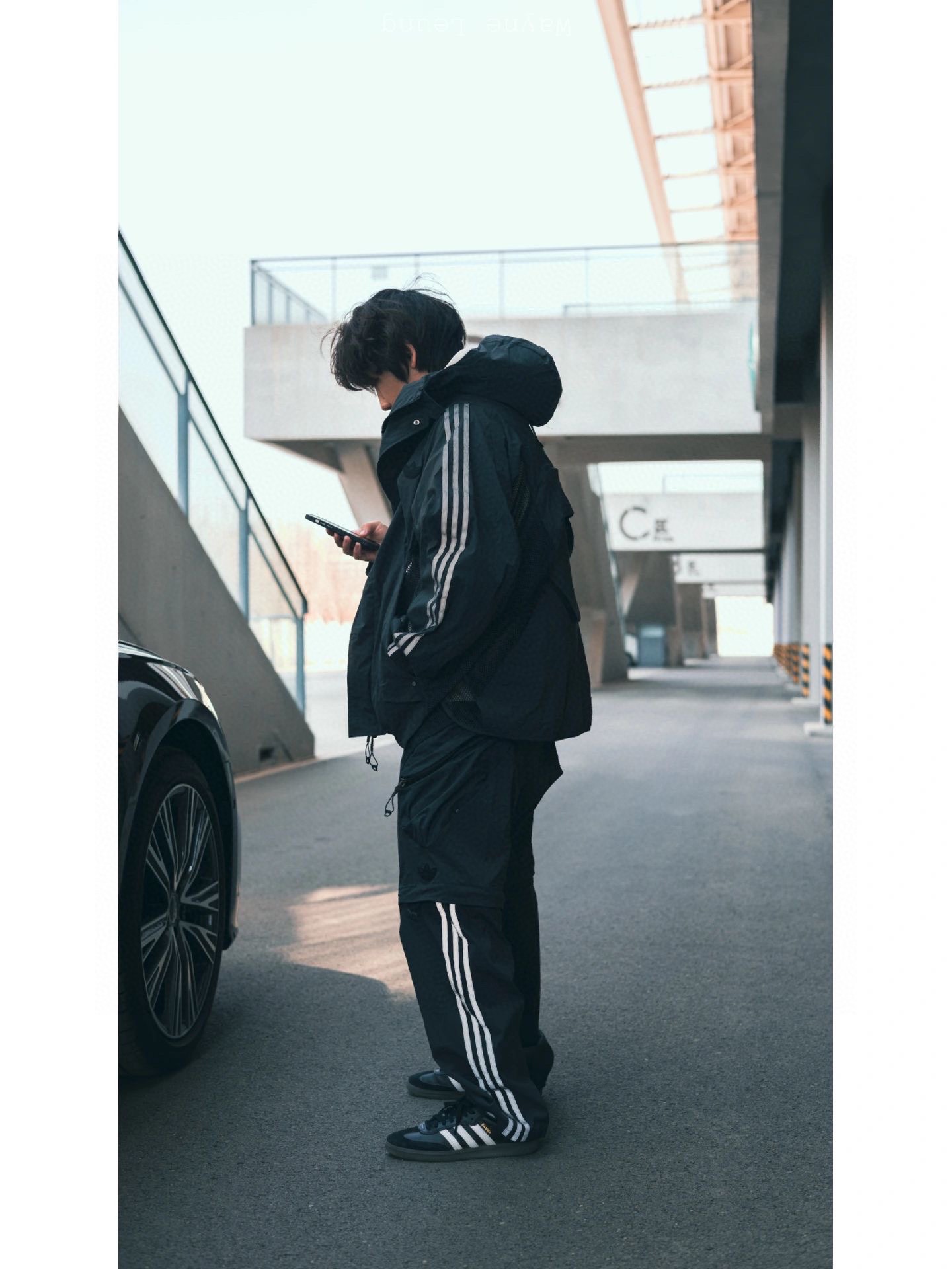 Adidas Hamcus co-branded 23ss Doomsday Wasteland Multi-function Work Pocket Jac
