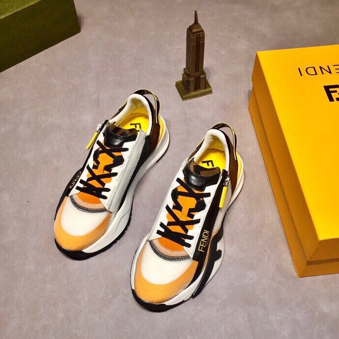 Factory precio [Fendi] 2021 zapatos casuales de lujo de moda productos de gama alta. ¡Indescriptible