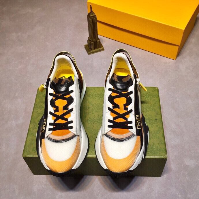 Factory precio [Fendi] 2021 zapatos casuales de lujo de moda productos de gama alta. ¡Indescriptible