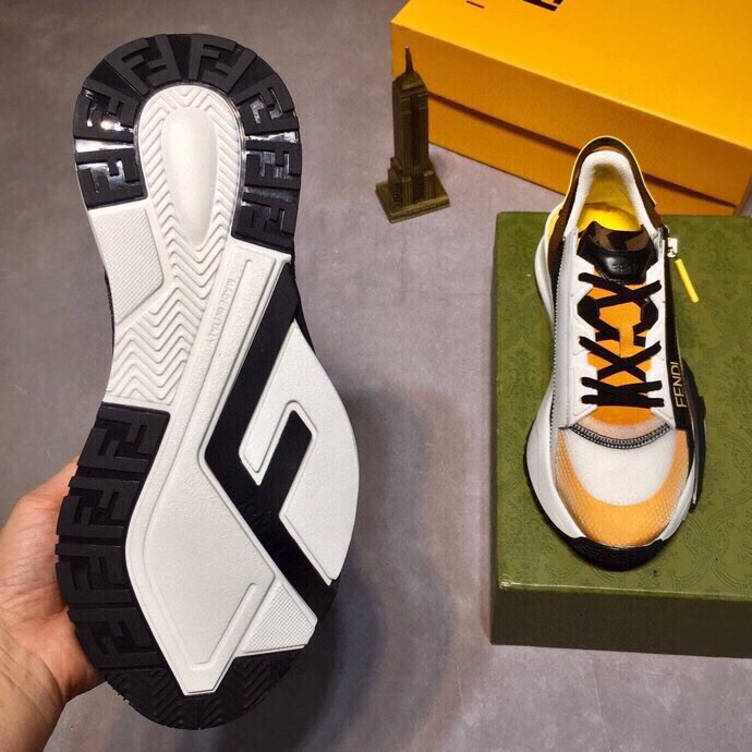 Factory precio [Fendi] 2021 zapatos casuales de lujo de moda productos de gama alta. ¡Indescriptible