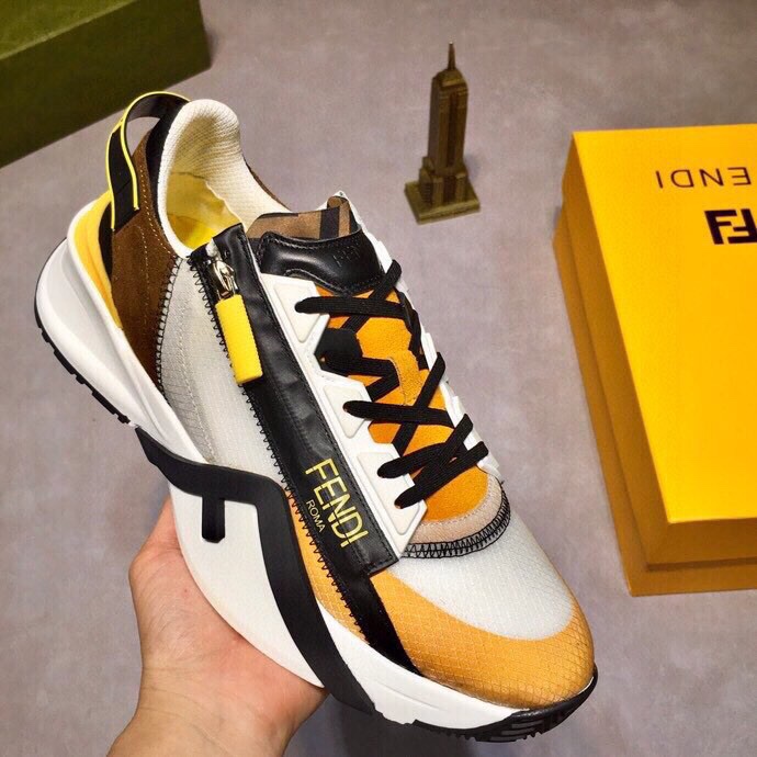 Factory precio [Fendi] 2021 zapatos casuales de lujo de moda productos de gama alta. ¡Indescriptible