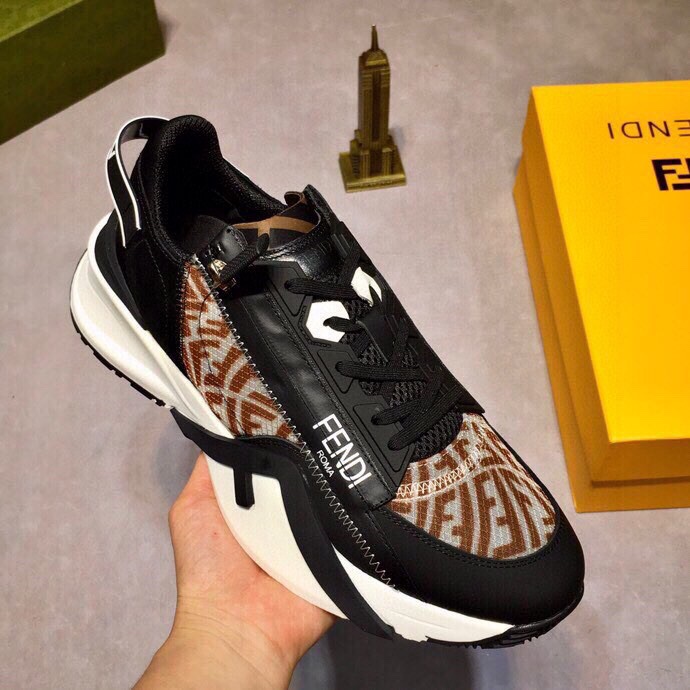 Factory precio [Fendi] 2021 zapatos casuales de lujo de moda productos de gama alta. ¡Indescriptible