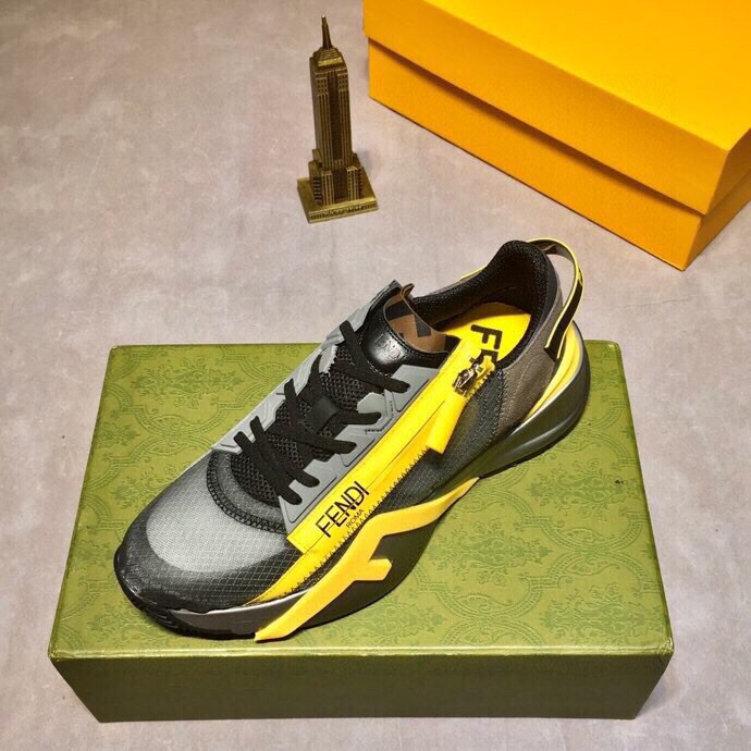 Factory precio [Fendi] 2021 zapatos casuales de lujo de moda productos de gama alta. ¡Indescriptible