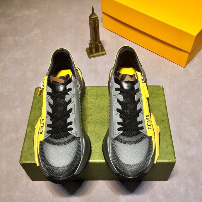 Factory precio [Fendi] 2021 zapatos casuales de lujo de moda productos de gama alta. ¡Indescriptible