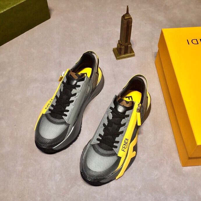 Factory precio [Fendi] 2021 zapatos casuales de lujo de moda productos de gama alta. ¡Indescriptible