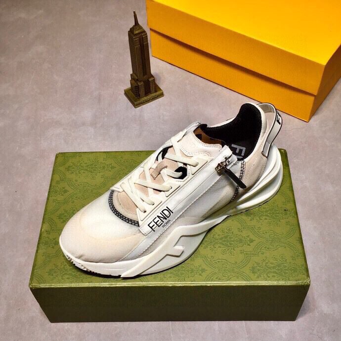 Factory precio [Fendi] 2021 zapatos casuales de lujo de moda productos de gama alta. ¡Indescriptible