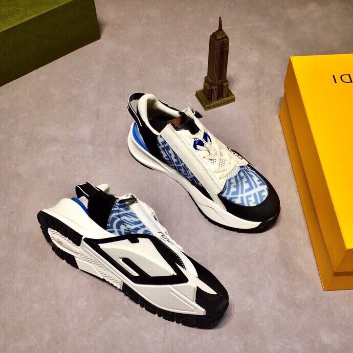 Factory precio [Fendi] 2021 zapatos casuales de lujo de moda productos de gama alta. ¡Indescriptible