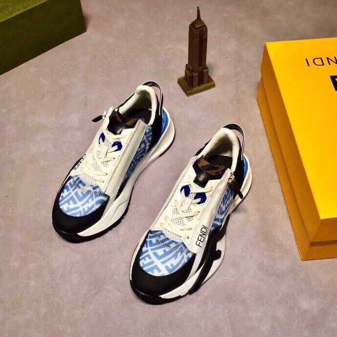 Factory precio [Fendi] 2021 zapatos casuales de lujo de moda productos de gama alta. ¡Indescriptible